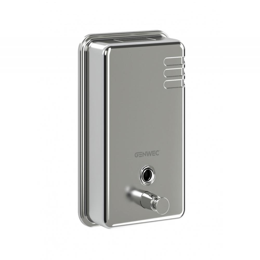 Dosificador de jabón inox brillante