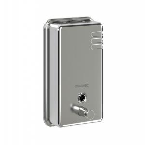 Dosificador de jabón inox brillante